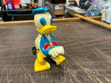 Vintage 1950s Marx Wind-Up Plastic Donald Duck w/Whirling Tail Disney WORKS!