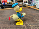 Vintage 1950s Marx Wind-Up Plastic Donald Duck w/Whirling Tail Disney WORKS!