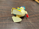 Vintage 1950s Marx Wind-Up Plastic Donald Duck w/Whirling Tail Disney WORKS!