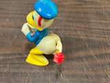 Vintage 1950s Marx Wind-Up Plastic Donald Duck w/Whirling Tail Disney WORKS!