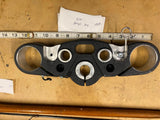 OEM Harley Davidson Low Rider ST 20^ M8 49mm Upper Triple tree Black Softail