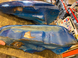 OEM Panhead Gas Fuel Tanks Harley Chopper 3 1/2 1948-1964 Factory Original Vtg