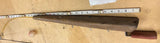 Handmade Wood Ice Fishing Pole Hand Wound Vtg Decor Camp man Cave Folk Art Prima