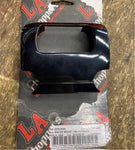 LA CHOPPERS Gloss Black Gauge Mount 1" T-Bar M8 Street bob softail Breakout 18^