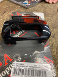 LA CHOPPERS Gloss Black Gauge Mount 1" T-Bar M8 Street bob softail Breakout 18^