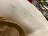 Vtg jadco qt-450 hard hat Cap Steel Mill Plant Construction USA White Robinson