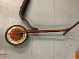 Antique Scooter Kick 1930's Artillery Wheels Vtg Toy Metal Wood Early Steel!