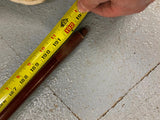 19' Telescoping Fishing Pole Rod Vtg Fiberglass? Bamboo? Decor Camp Man Cave!