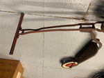Antique Scooter Kick 1930's Artillery Wheels Vtg Toy Metal Wood Early Steel!