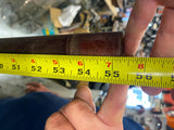 19' Telescoping Fishing Pole Rod Vtg Fiberglass? Bamboo? Decor Camp Man Cave!