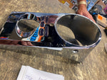 Chrome Custom Dash Cover Harley Heritage softail Fatboy Shovelhead FLH 1968-95?