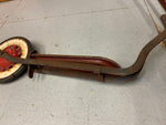 Antique Scooter Kick 1930's Artillery Wheels Vtg Toy Metal Wood Early Steel!