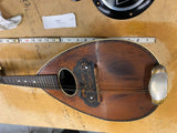 Vtg bowl-back mandolin Tater bug 1900's Antique String Neapolitan Washburn oscar
