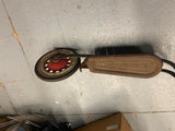 Antique Scooter Kick 1930's Artillery Wheels Vtg Toy Metal Wood Early Steel!
