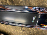 2021> OEM Harley Chrome Road Glide Fuel Gas Tank Dash Console Cover Panel FLTR