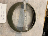 Vtg NOS 7" Military Truck Headlamp ring Willys Ford ton 1/2 40's Headlight Olive