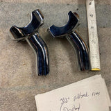 Pullback Chrome Handlebar 3-1/2" Risers HARLEY Softail Dyna Sportster FXR Choppe