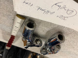 Pullback Chrome Handlebar 3-1/2" Risers HARLEY Softail Dyna Sportster FXR Choppe