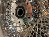 80 Spoke Front wheel 3x16 Heritage Softail Wide Glide fatboy 2000^ SS Billet Hub