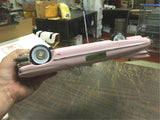 Vtg Jim Beam Pink 1959 Cadillac Eldorado EMPTY Decanter Original Box Receipt