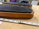 Indian Chief Motorcycle Floorboards Leather trim Polaris Boards OEM Logo Pair!