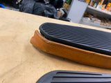 Indian Chief Motorcycle Floorboards Leather trim Polaris Boards OEM Logo Pair!