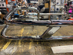 Chrome Saddlebag Guard Rails OEM Harley Logo Touring Ultra Classic 2014^ FLH