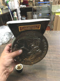 VTG 69 Ezra Brooks 1804 Silver Dollar Genuine EMPTY Platinum Decanter Orig. Box