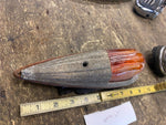 Vtg Cab Marker Light Truck Tractor Trailer 1 ton Dump Flat Semi Dietz Glas Amber