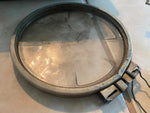 VTG Model T Headlight 6 7/8" Lens 7" Ring Auto Truck Antique Hot Rod Glass Clear