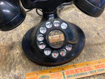 Vtg Western Electric Telephone Antique & ringer box Movie prop Rotary Bakelite!