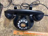 Vtg Western Electric Telephone Antique & ringer box Movie prop Rotary Bakelite!
