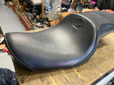 Stock Seat 1996-2003 Harley Dyna Superglide Low Rider Smooth top Logo FXD Factor