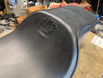 Stock Seat 1996-2003 Harley Dyna Superglide Low Rider Smooth top Logo FXD Factor