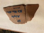 Vtg Joe Ott Flying Battle Plane Kit 45" Spitfire Wood Model Airplane Large Box!