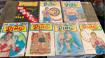 Vtg Lot 1950 The Ring Boxing Magazines Ezzard Charles Joe Louis Advertising Pics