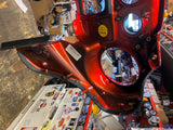 2018 Harley CVO Street Glide FLHXSE Orange Lava Dark Alloy Inner Fairing OEM