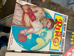 Vtg Lot 1950 The Ring Boxing Magazines Ezzard Charles Joe Louis Advertising Pics