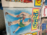 Vtg Lot 1950 The Ring Boxing Magazines Ezzard Charles Joe Louis Advertising Pics