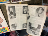 Vtg Lot 1950 The Ring Boxing Magazines Ezzard Charles Joe Louis Advertising Pics