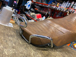 Comfort Flex Seat Harley Shovelhead FLH Electra Glide Buddy Spring Brown Vtg OEM