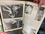 Vtg Lot 1950 The Ring Boxing Magazines Ezzard Charles Joe Louis Advertising Pics