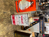 Oil Can Collection Westleys Hopp Military tap magic Kant rust tin Fan belt LOT!