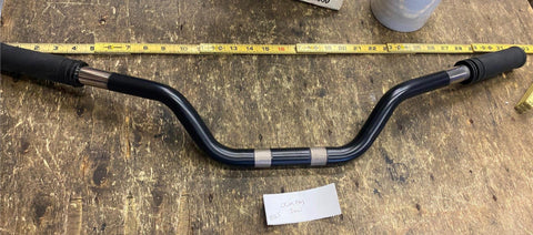 fxlr handlebars black oem Harley Low Bars 1" Iron Sportster FActory W grips New