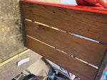 Vtg Coca-Cola Red Wood Bottle Crate Soda Box Coke Advertising Display Collector