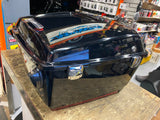 OEM Vivid Black tour Pak Harley Ultra classic Glide Touring Liner FLH Clean!