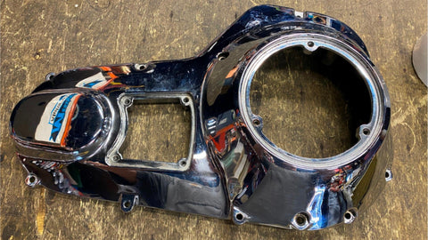 OE 60665-94 Harley FXR 1994-98 FLT 3 Hole Chrome touring FLH Glide Primary Cover