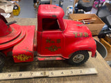 Vtg 1956 Tonka Toys TFD #5 Aerial Hydraulic Extension Ladder Toy Fire Truck!
