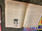 Vtg Lot 1946- 49 The Ring Boxing Magazines Ezzard Charles Joe Louis Advertising!