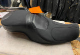 Low-profile Road Zeppelin Seat Harley Sportster 883 1200 Adjustable Cush OEM 04^